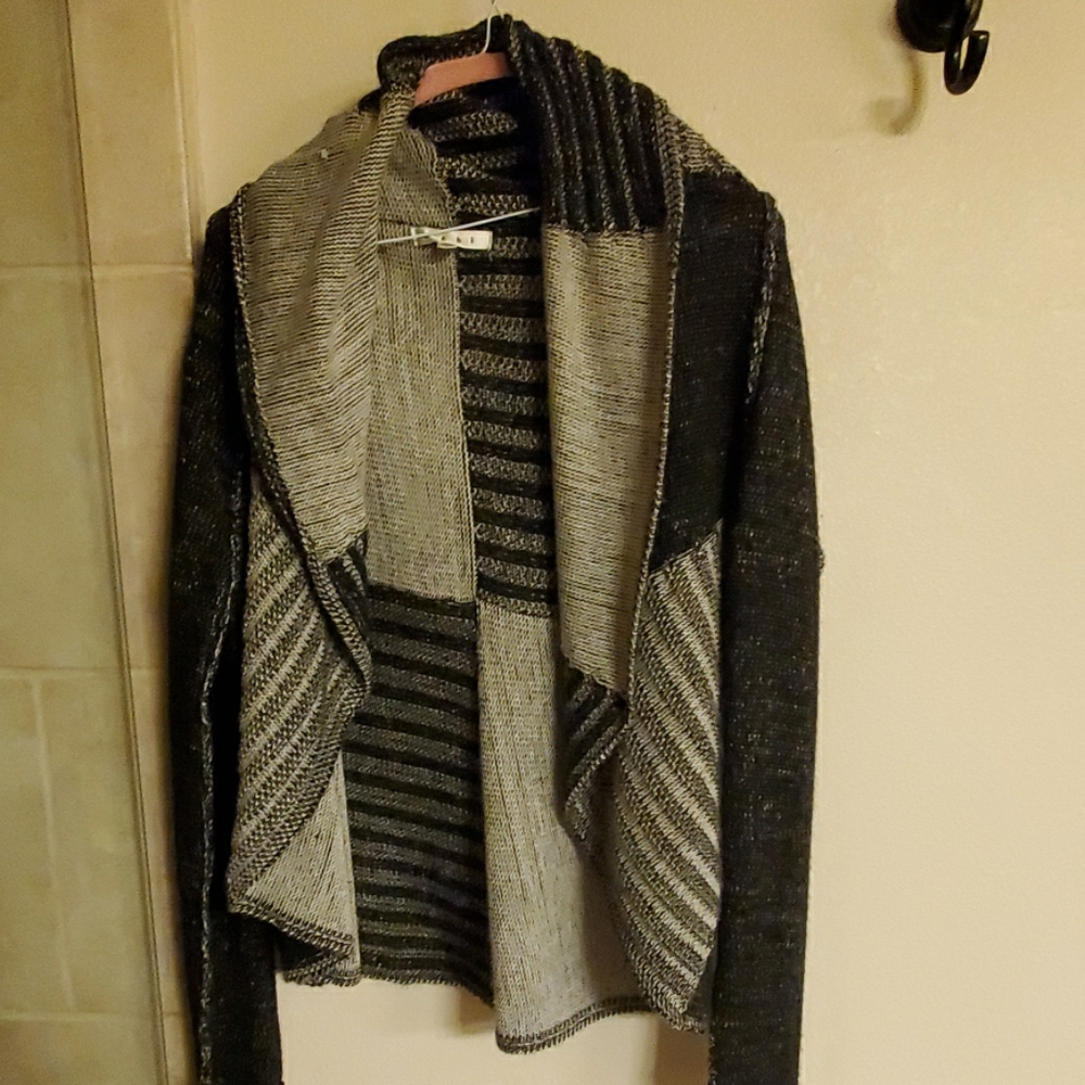 CAbi open front sweater cardigan